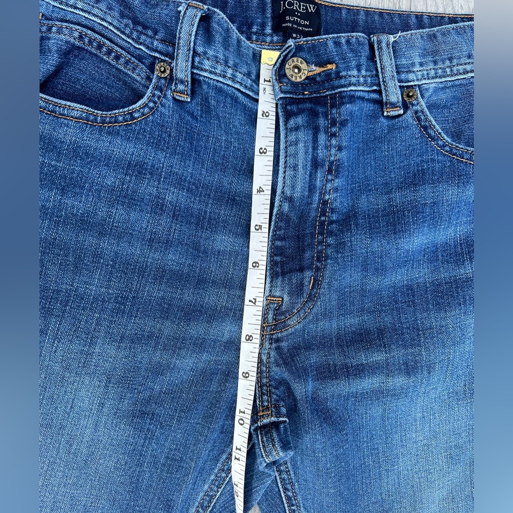 J. Crew Factory Sutton Straight Jeans Size 32x28 - Picture 6 of 7